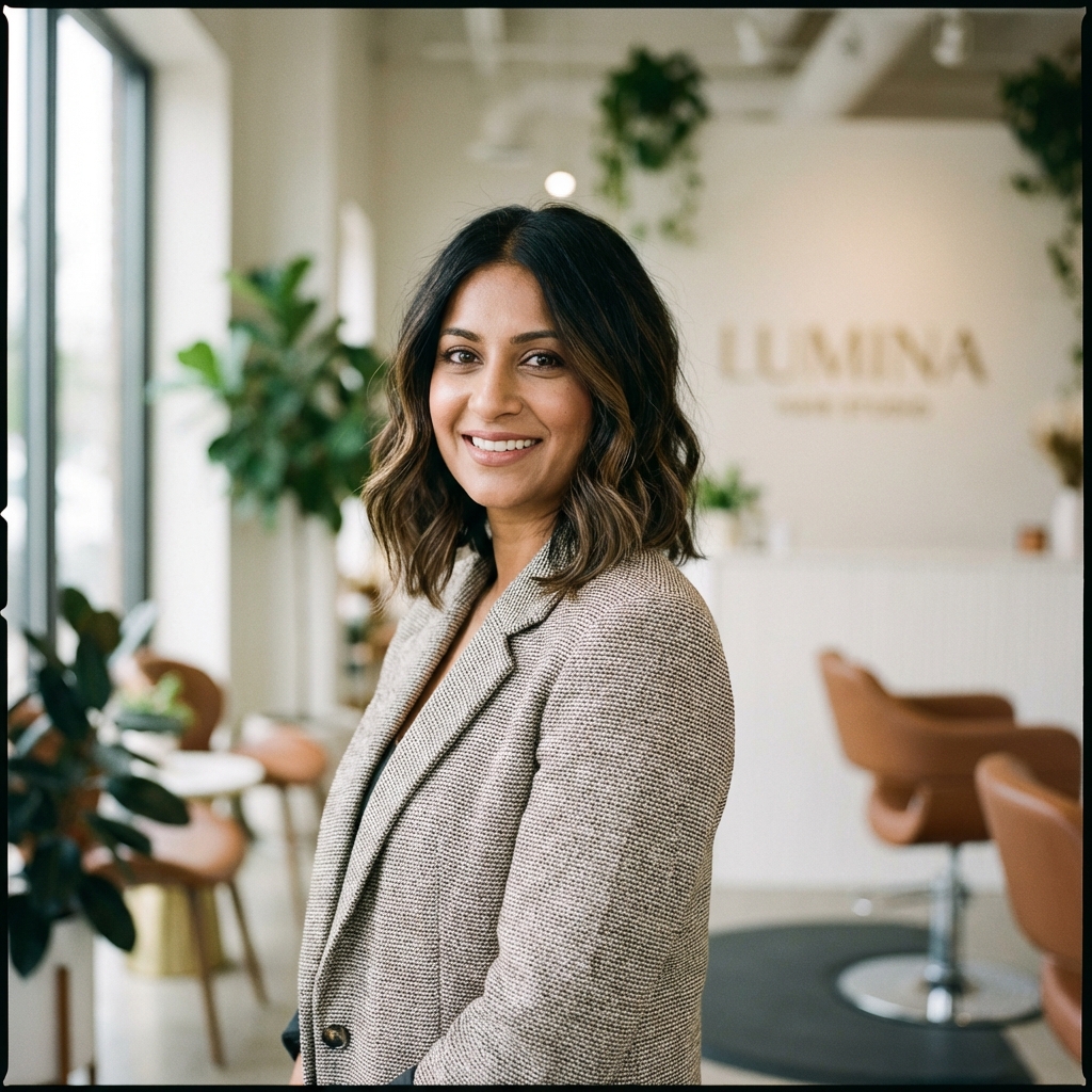 Leah Singh, owner of Riverside Hair Studio in Edmonton - Client Testimonial